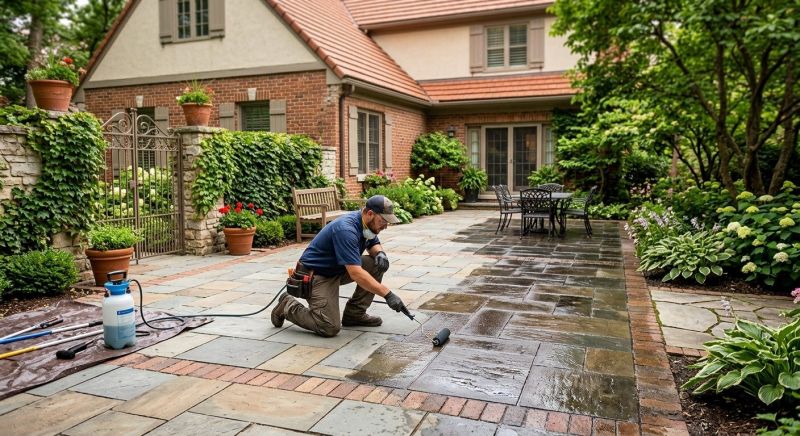 Pavers Sealing in Renton, WA