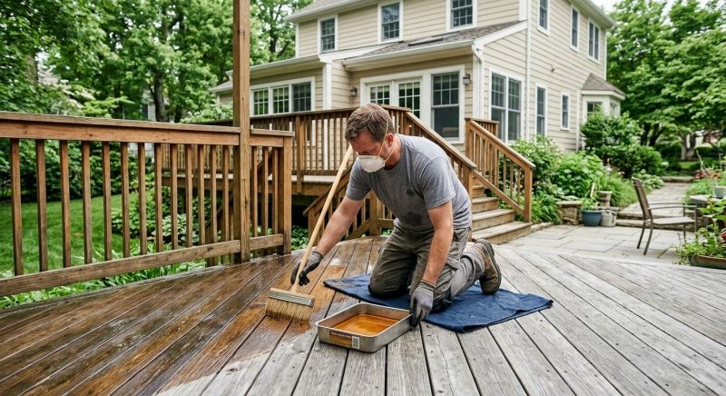 Deck Sealing in Bellevue, WA