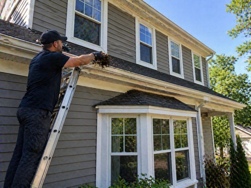 Gutter Downspout Unclogging in Monmouth County, NJ
